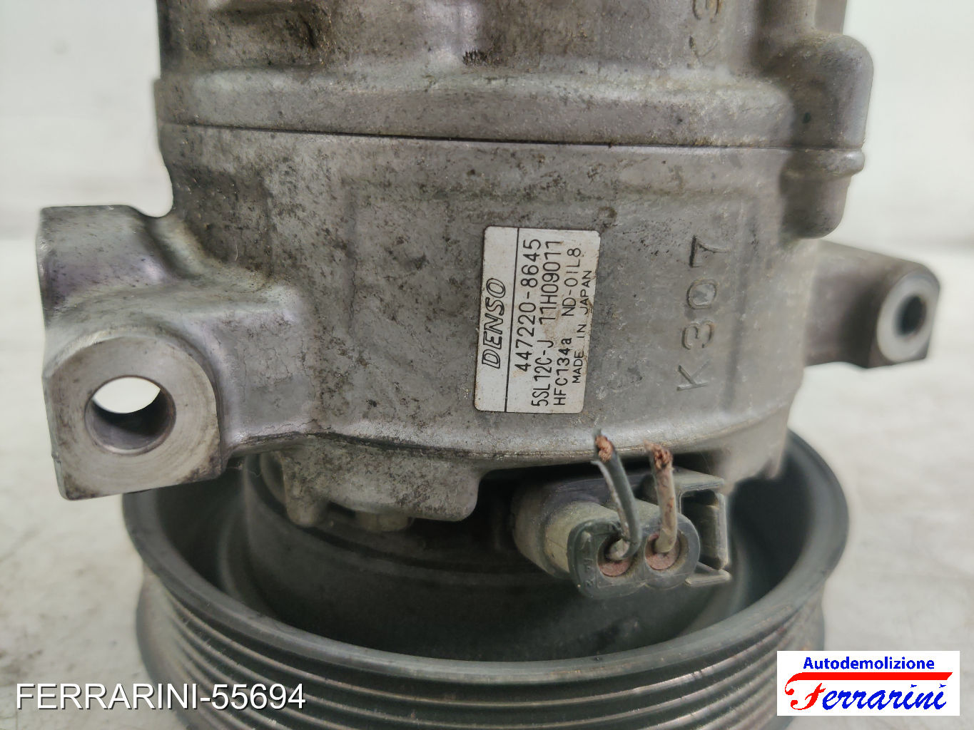 Compressore Clima FIAT PUNTO 199 1.2 2012-2023 4472208645, 5SL12C, 11H09011 14