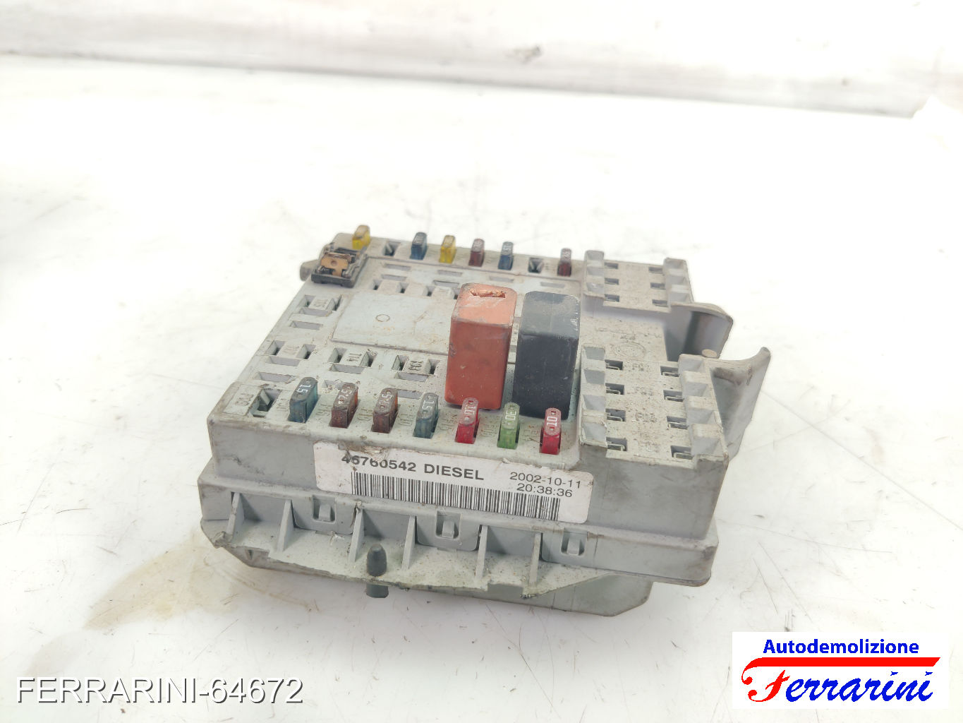 Fusibiliera Scatola Fusibili Body Computer FIAT DOBLO 223 1.9 JTD 2001-2023 10