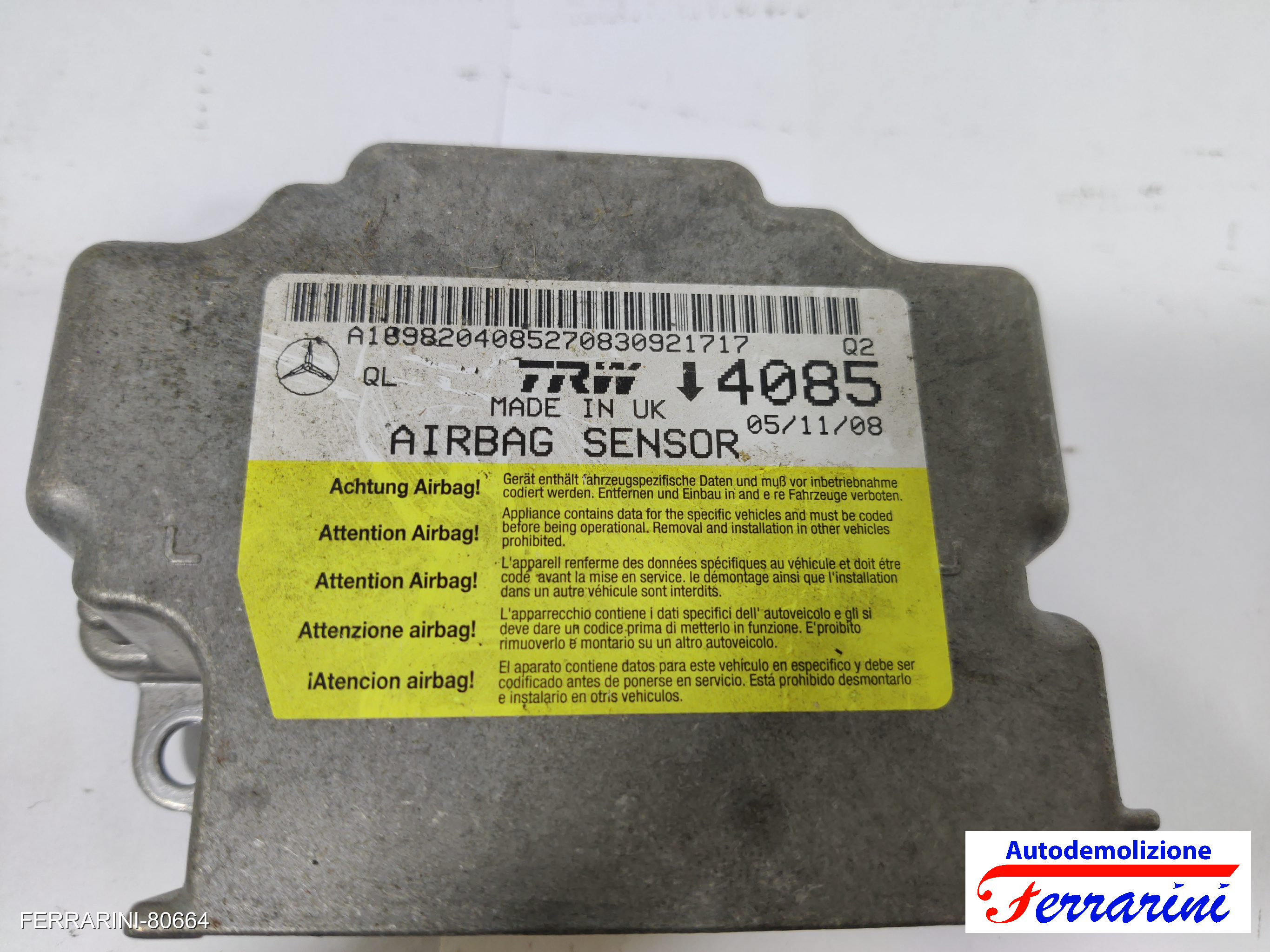 Centralina Airbag