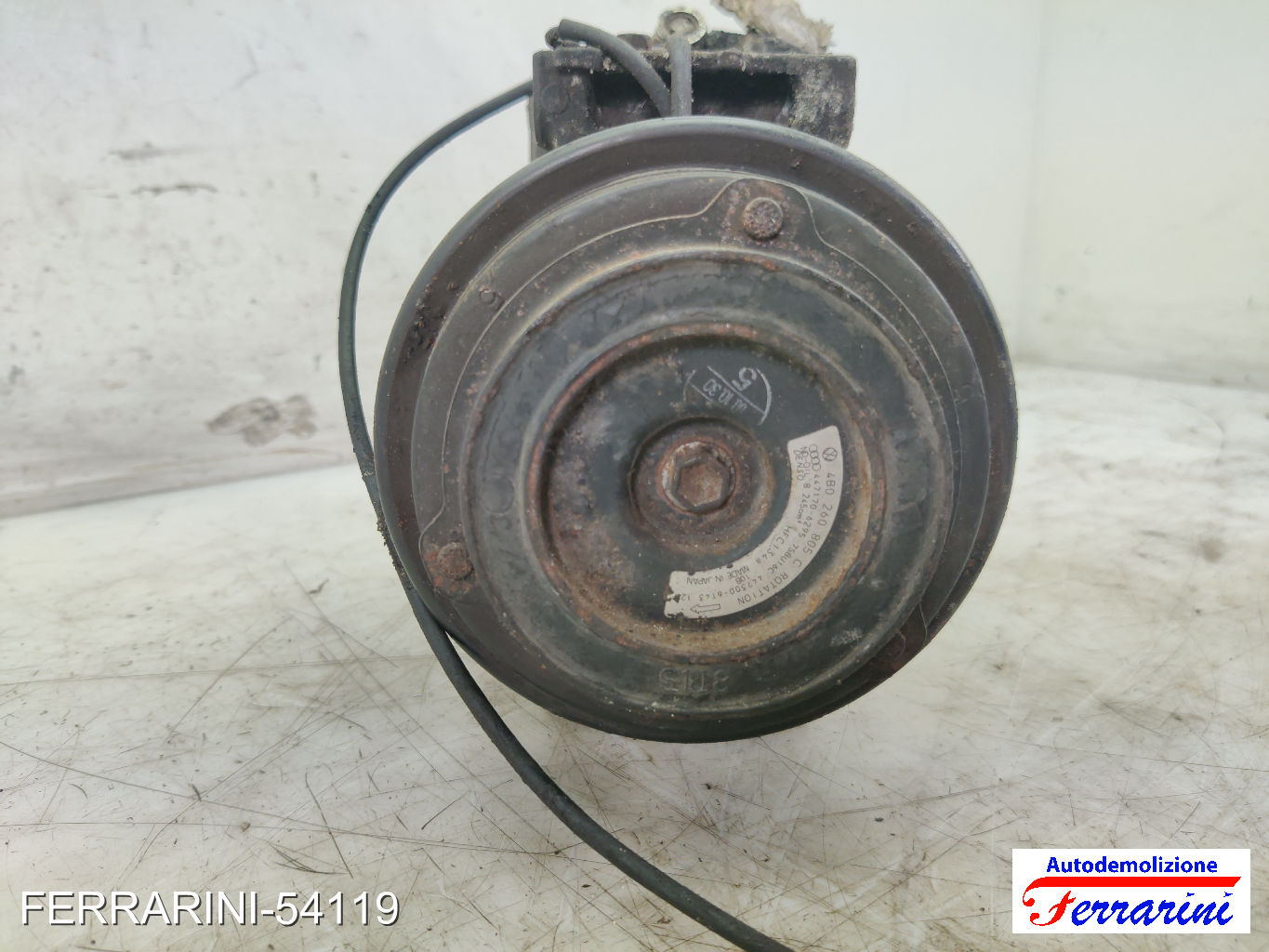 Compressore Clima AUDI A4 AT 8D5 2.5 TDI 1997-2001 4B0260805C, 4D0260805C