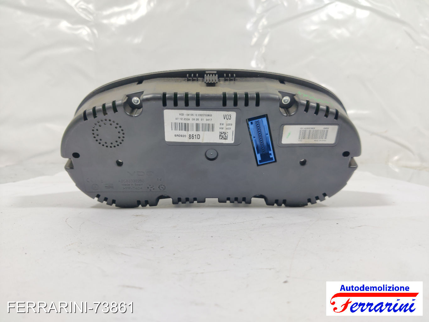 Quadro Contachilometri VW POLO 6C1, 6R1 1.6 TDI 2009-2023 6R0920861D 10