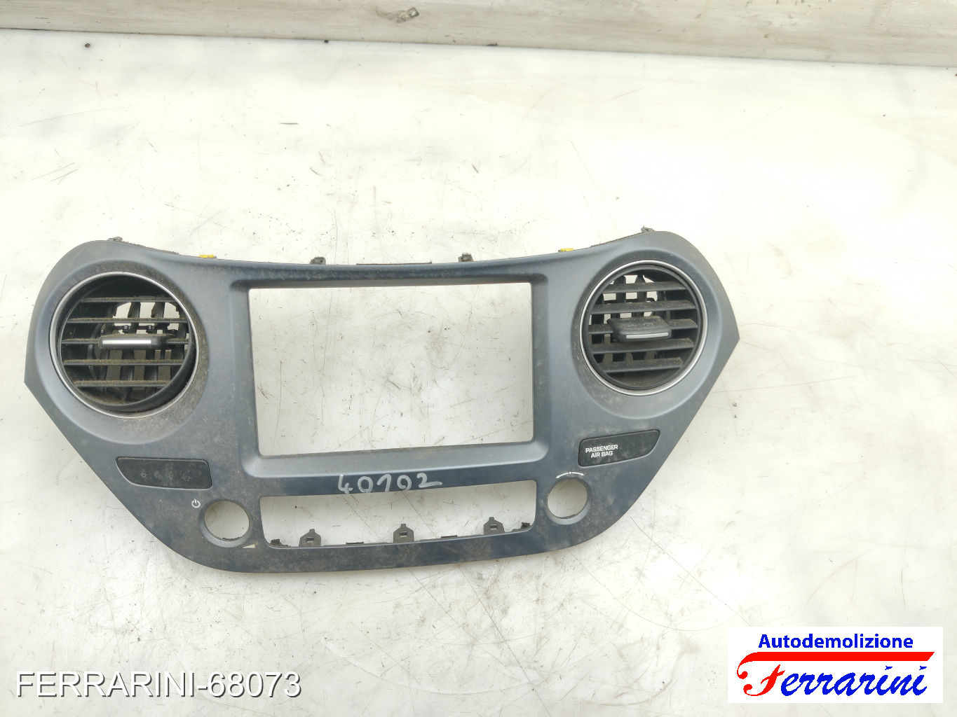 cornice stereo Consolle Centrale Cruscotto HYUNDAI I10 BA, IA 2013-2023 8