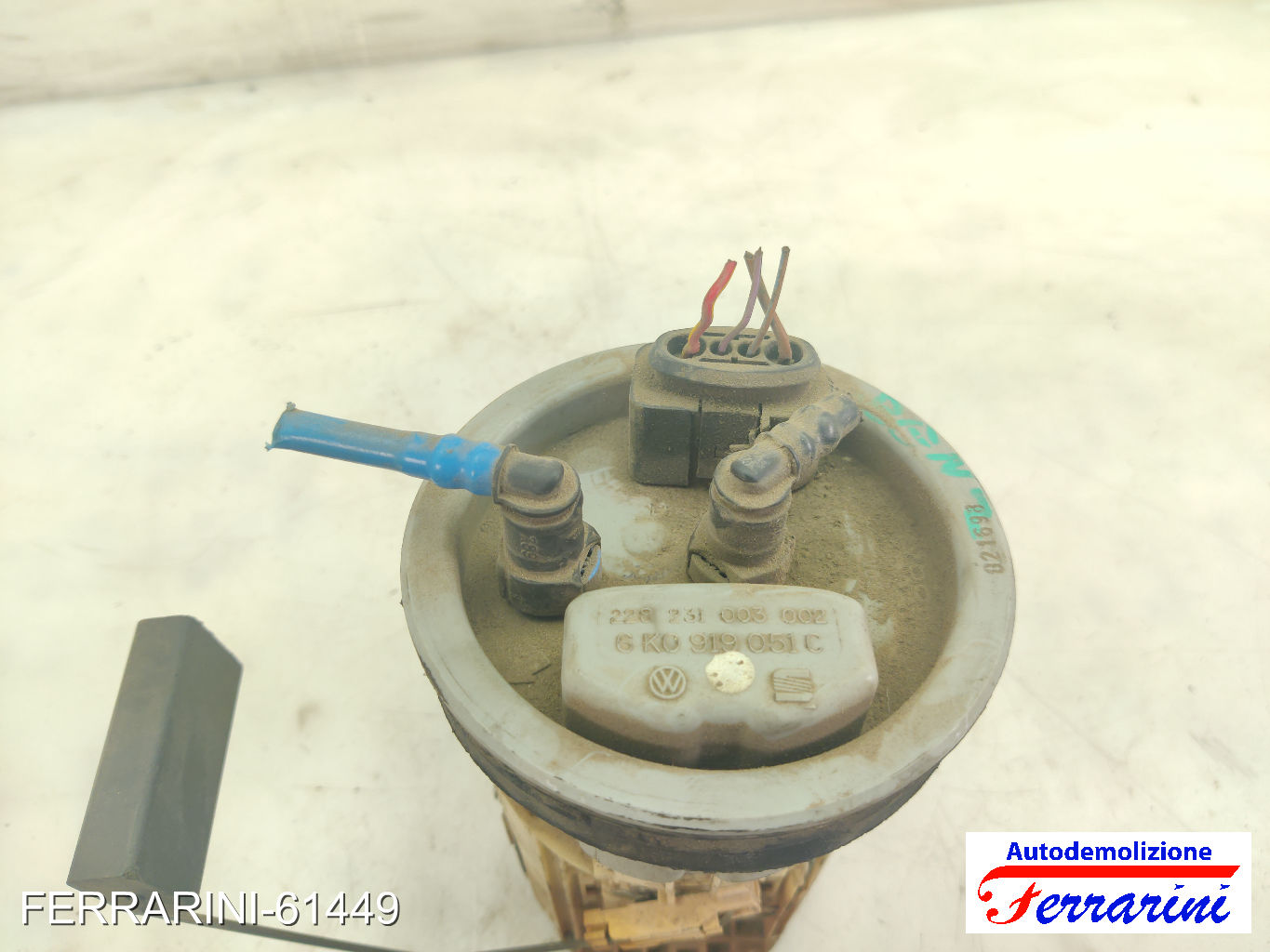 Cestello Pompa Galleggiante Serbatoio VW POLO 9A, 9N 1.4 16V 2001-2008 7