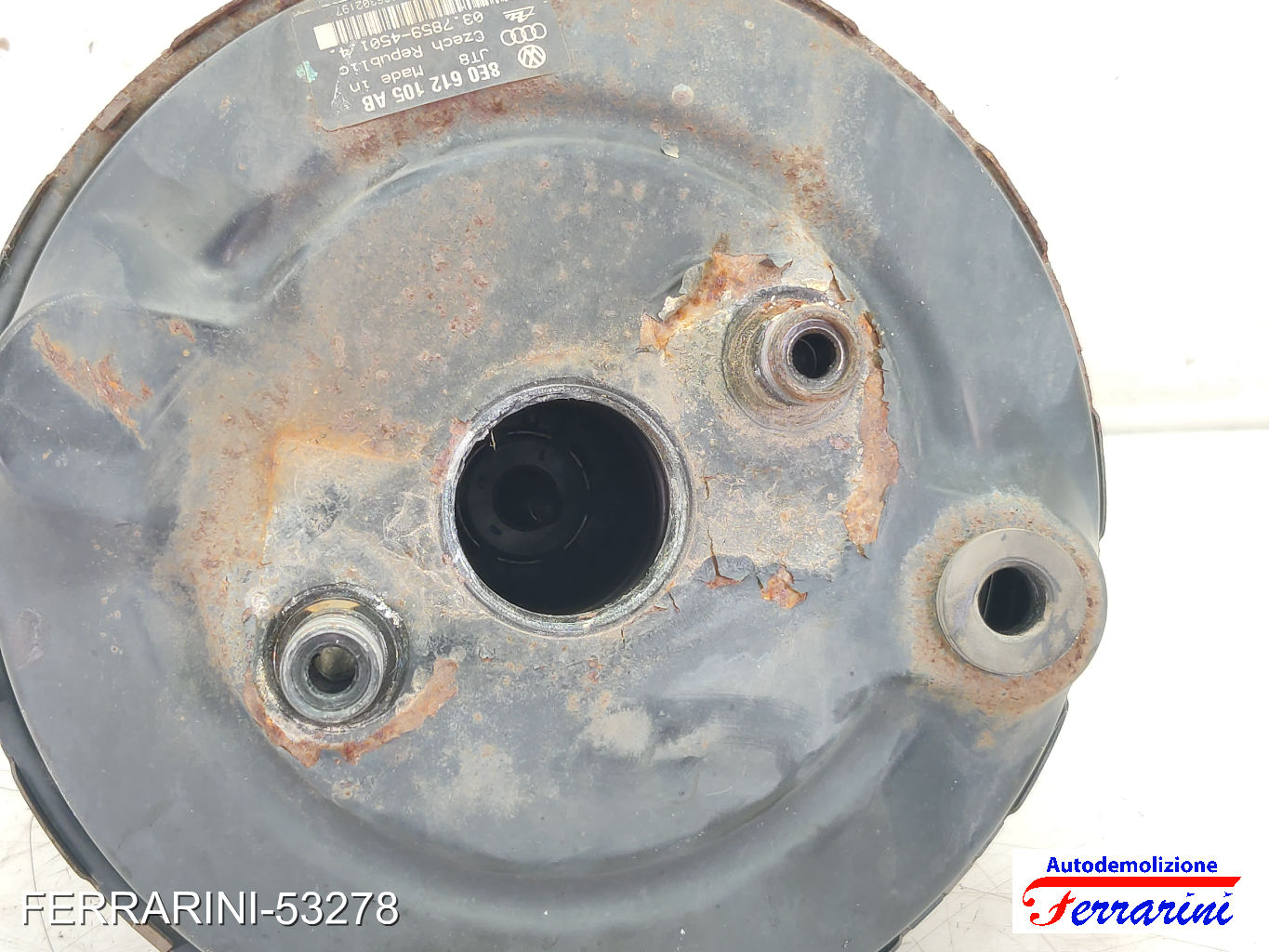 Servofreno AUDI A4 8E+02 1.9 TDI 2000-2004 8E0612105AB, 8E0612105N, 03785945014 7