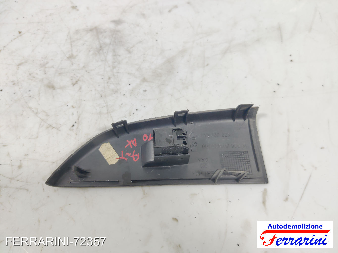 Pulsantiera Tastiera Alzavetro SKODA FABIA 1 6Y2 1999-2003 destra, dx, frontale