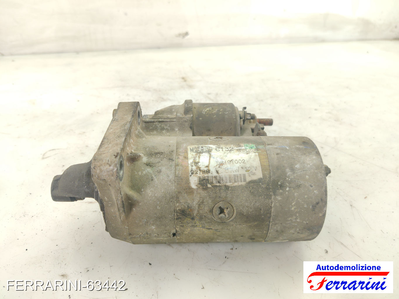 Motorino Avviamento FIAT 500 312 1.2 2007-2023 46758419, 51890631, 46473784 7