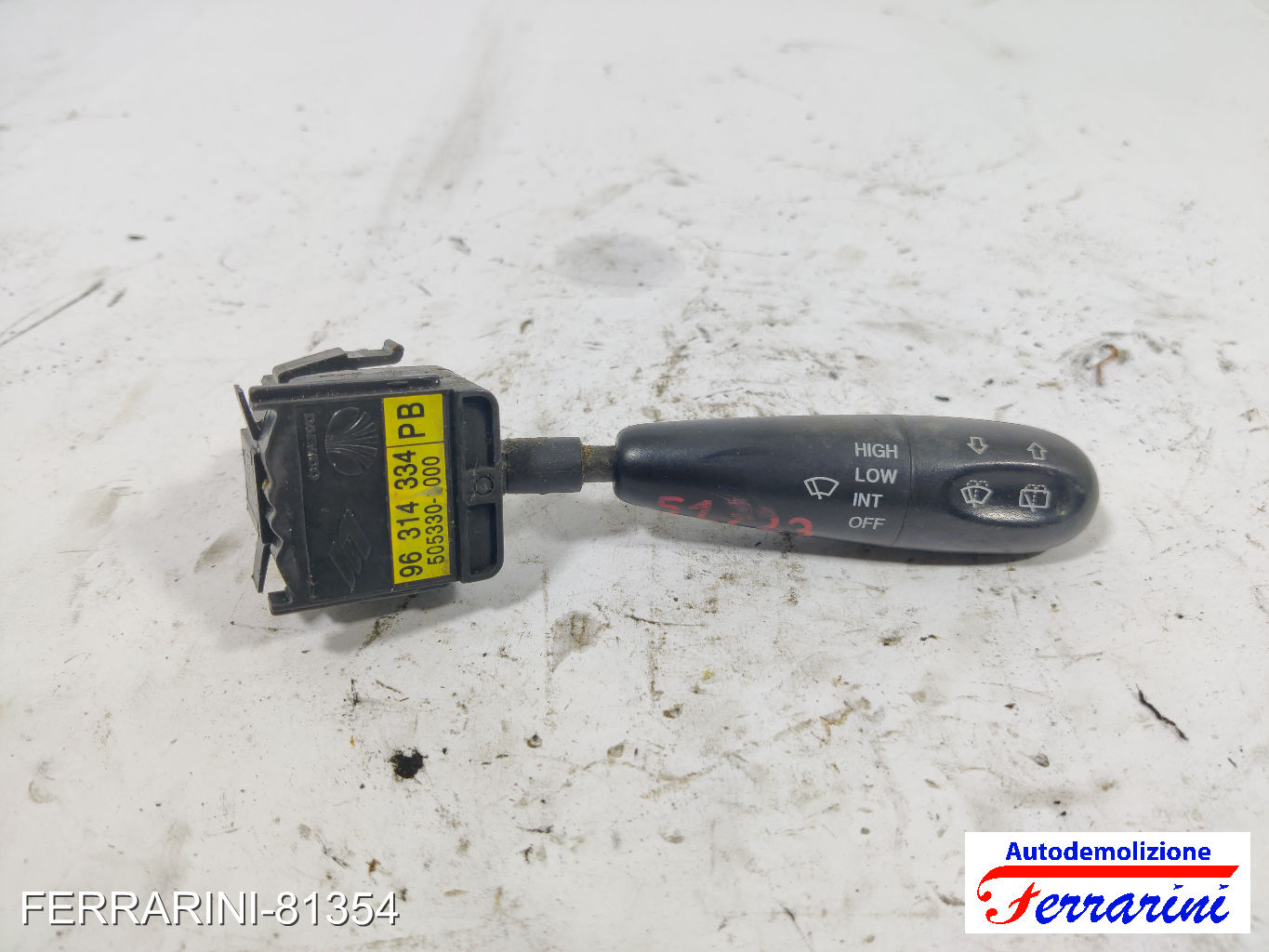 Leva Tergicristalli DAEWOO MATIZ M100, M150 1998-2002