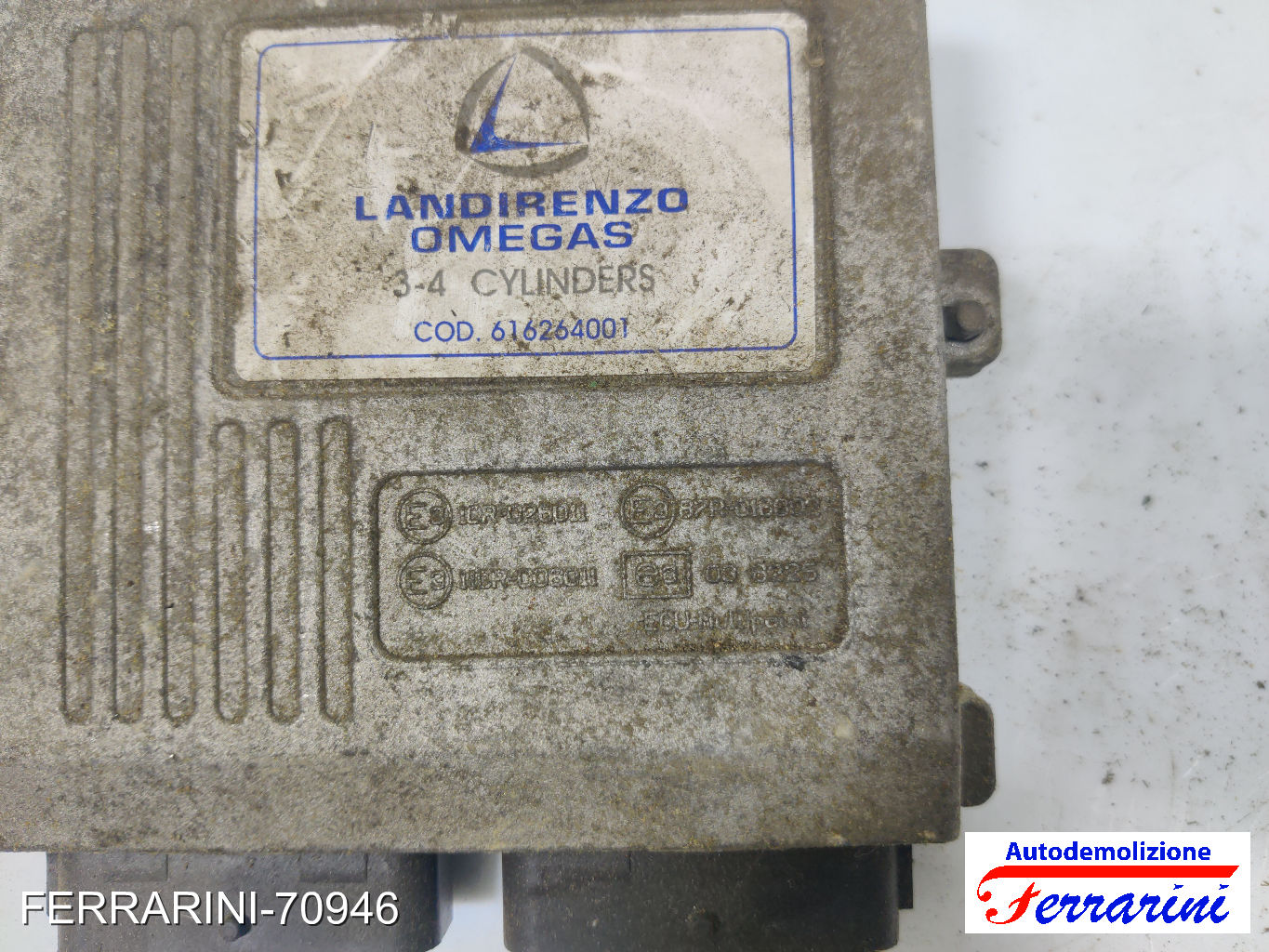 Centralina Gpl OPEL MERIVA A X03 1.4 16V TWINPORT 2004-2010 616264001 7