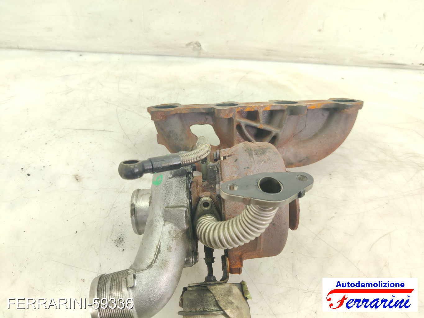 Turbina FIAT BRAVO 2 198 1.9 D MULTIJET 2007-2014 55214061, 55205475, 041022301 8