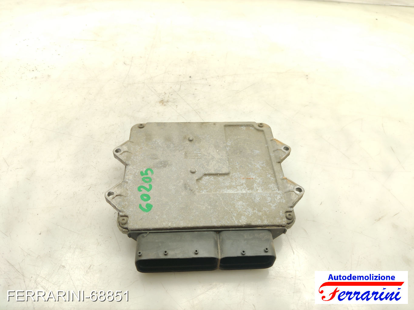 Centralina Motore FIAT PUNTO 188 1.3 JTD 16V 2003-2012 55195817, HW01B, MJD6JFP3 8