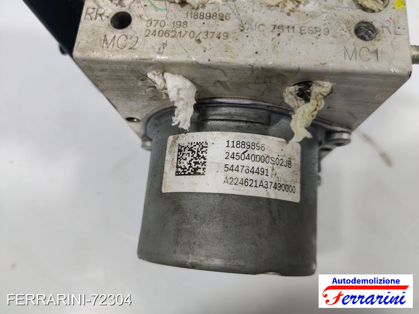 Centralina Pompa Abs MG MG ZS SUV 1.5 VTI 2017-2023 11889896, 02659572444