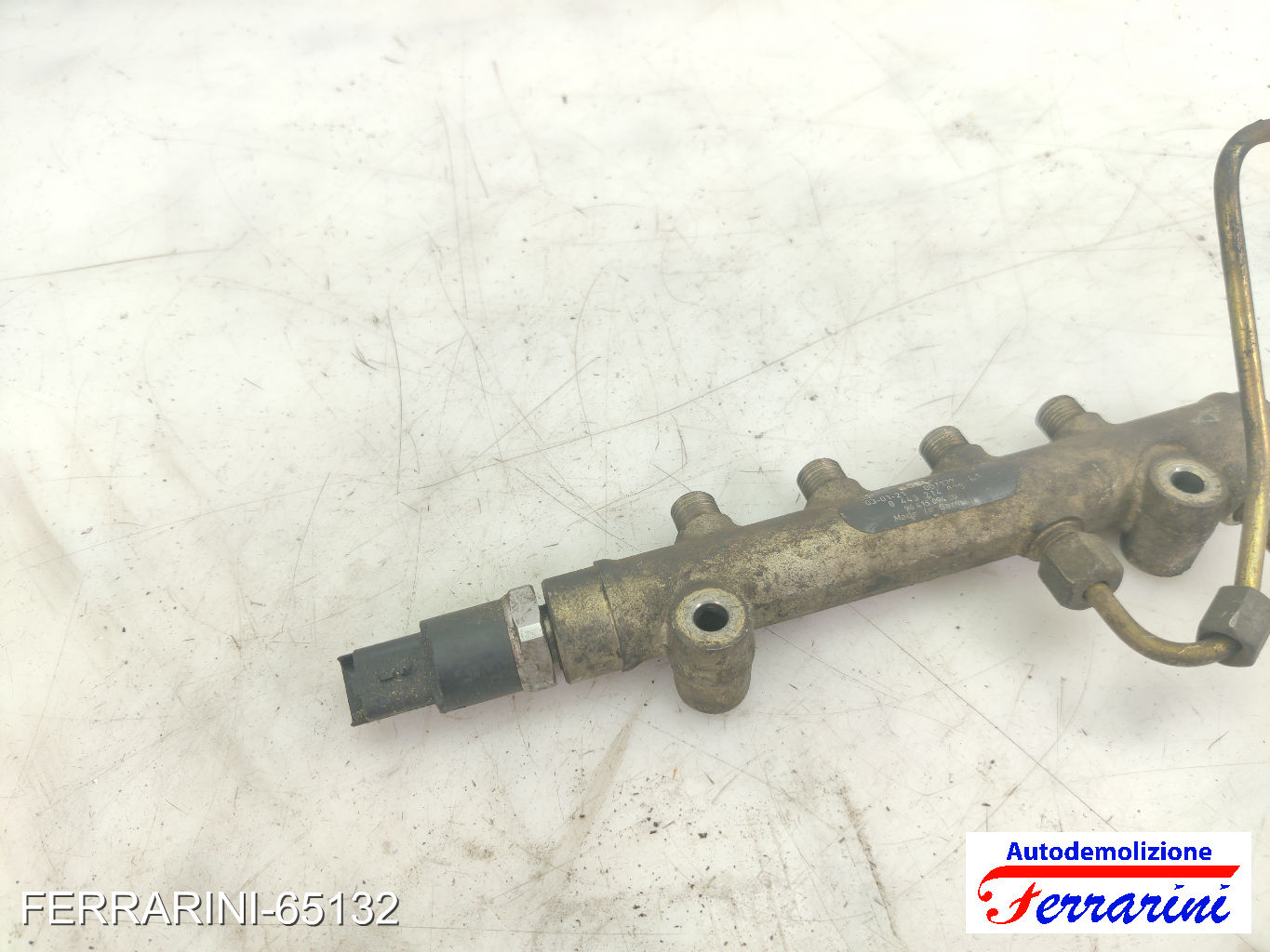 Flauto Iniettori CITROEN C3 1 FC, FN 1.4 HDI 2002-2009 9641509480, 0445214028 7