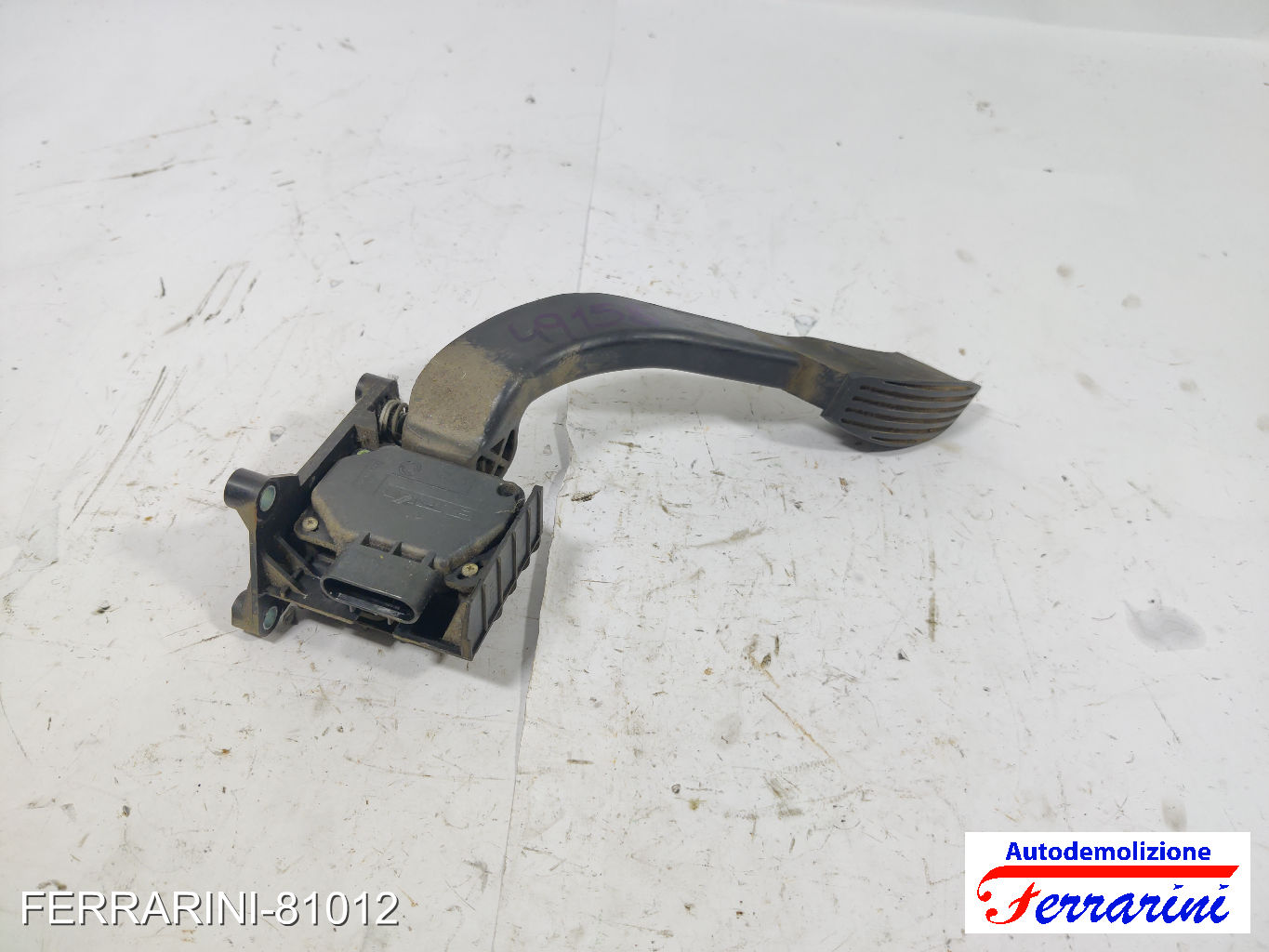 Pedale Acceleratore LANCIA YPSILON 843 1.2 2003-2011 46843403, 18303A