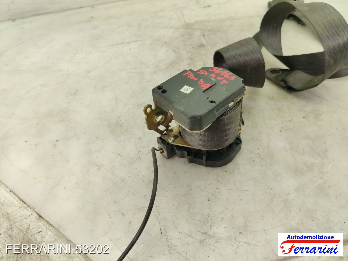 Cintura Di Sicurezza FIAT PANDA 169 2003-2012 sinistra, sx, frontale, anteriore