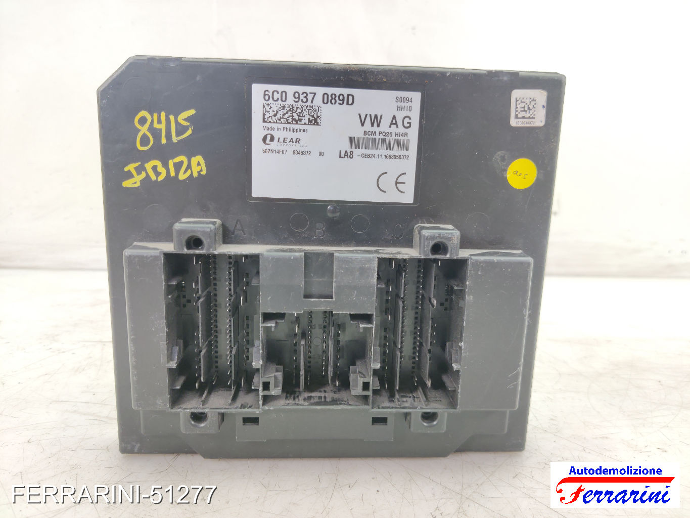 Centralina comfort (modulo BCM) Centralina Comfort SEAT IBIZA 4 6J5, 6P1