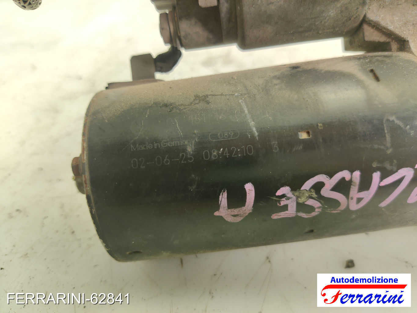 Motorino Avviamento MERCEDES CLASSE A W168 A 140 1997-2004 0051511601 8