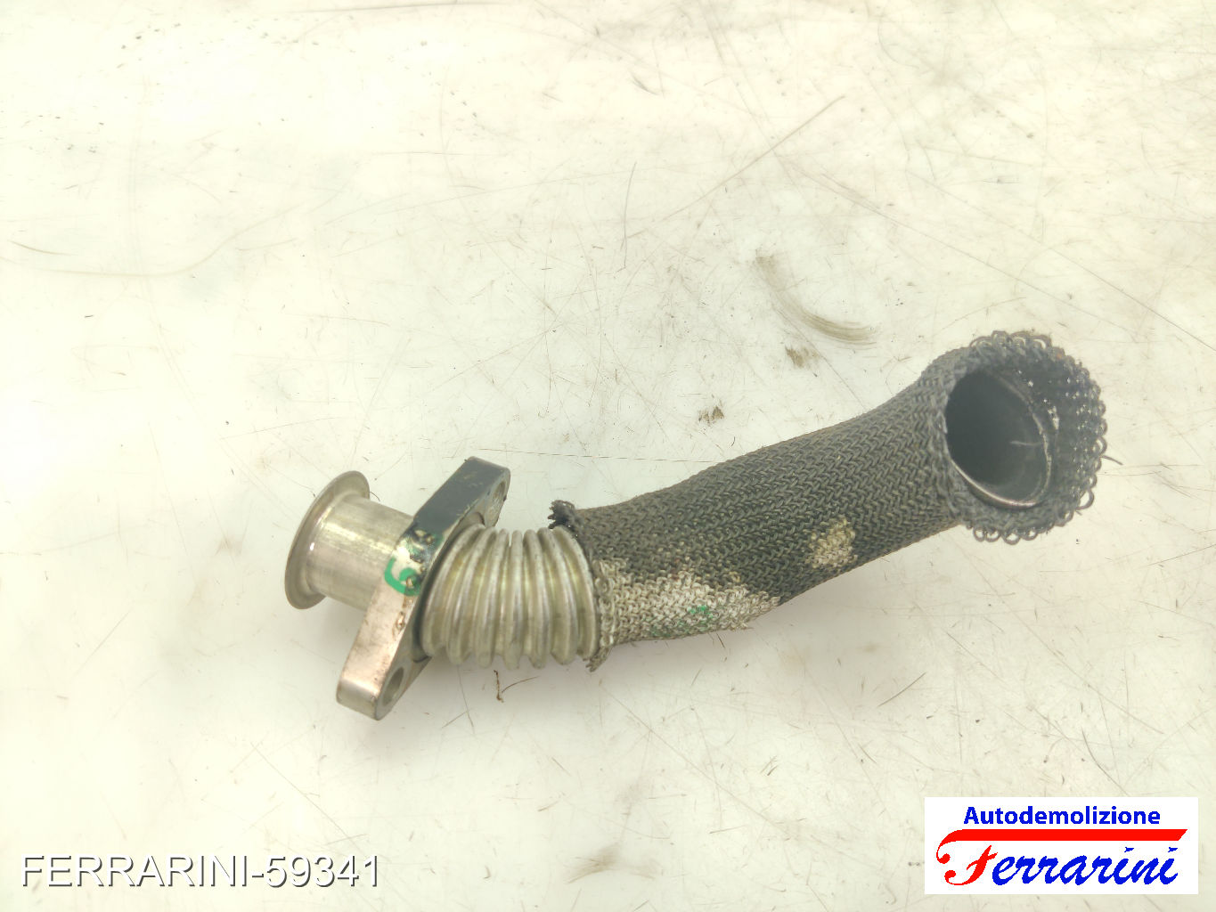 tubo EGR PEUGEOT 307 3A/C 1.6 HDI 2005-2009 9674950180, 59341, 1618RP