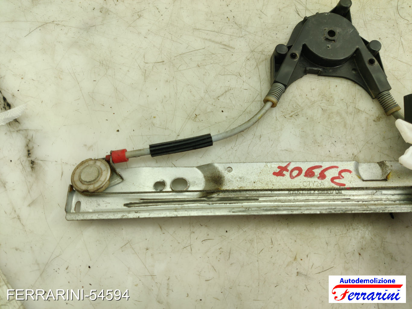 Motorino Alzavetro FORD FIESTA 6 CB1, CCN 1.5 TDCI 2012-2017 1543207, 1837995 8