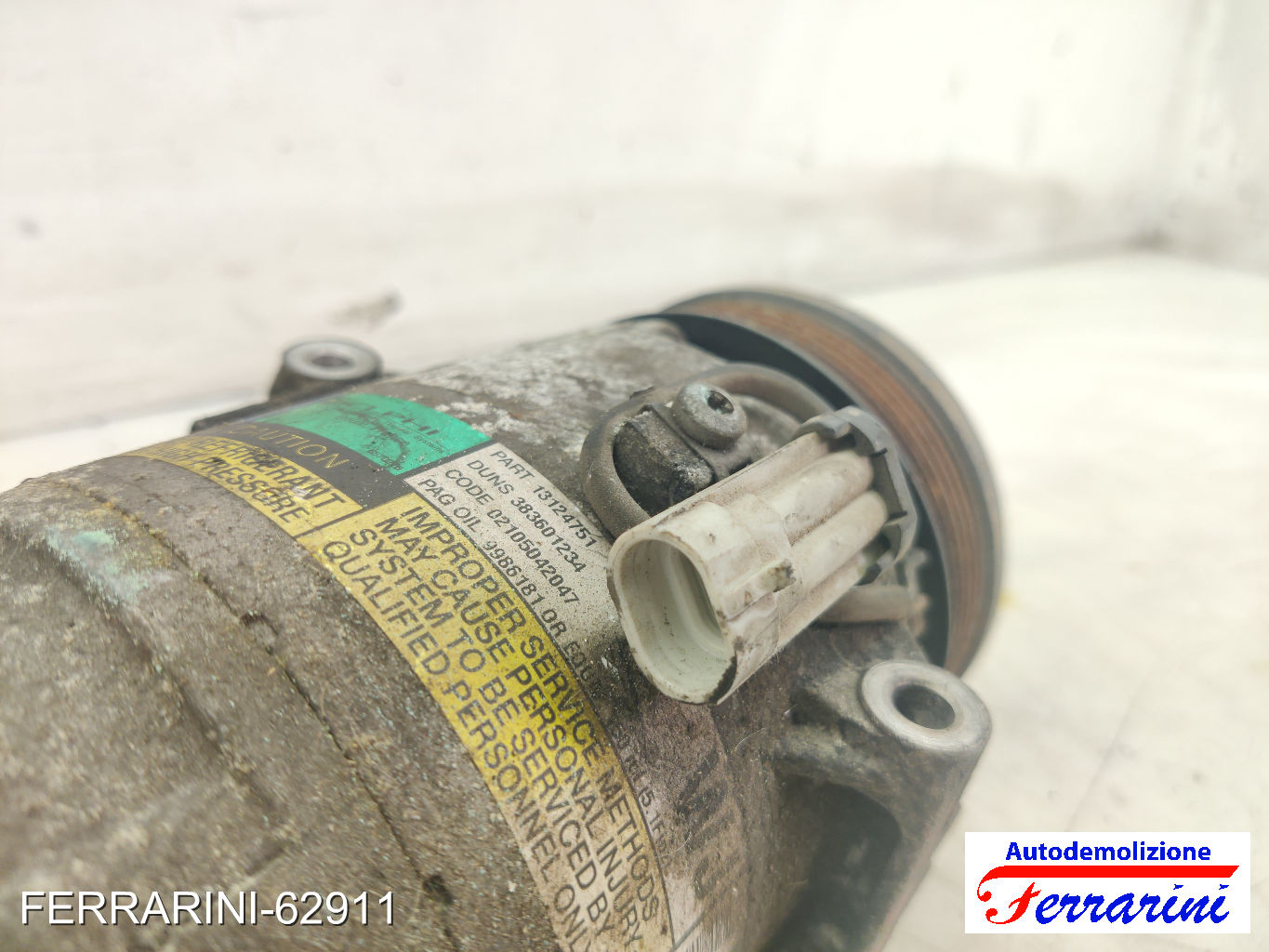 Compressore Clima OPEL ASTRA H A04 1.7 CDTI 2004-2010 13182124, 6854084 8