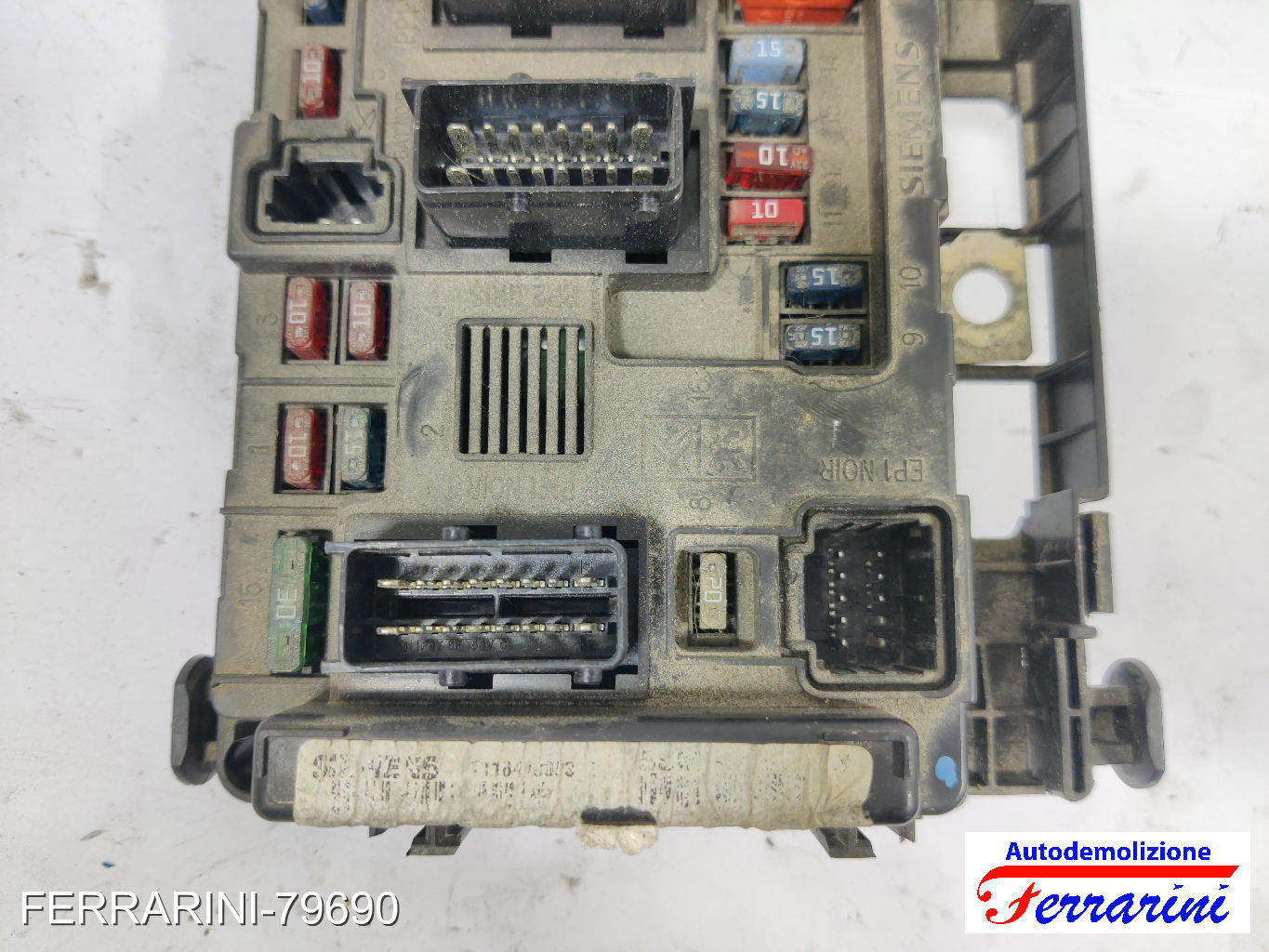 Fusibiliera Scatola Fusibili Body Computer CITROEN C3 1 FC, FN 1.1I 2002-2009 8