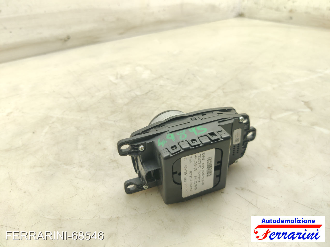 idrive comando navigatore BMW X1 F48 2015-2023 65826992827, 19226310, C1494729 7