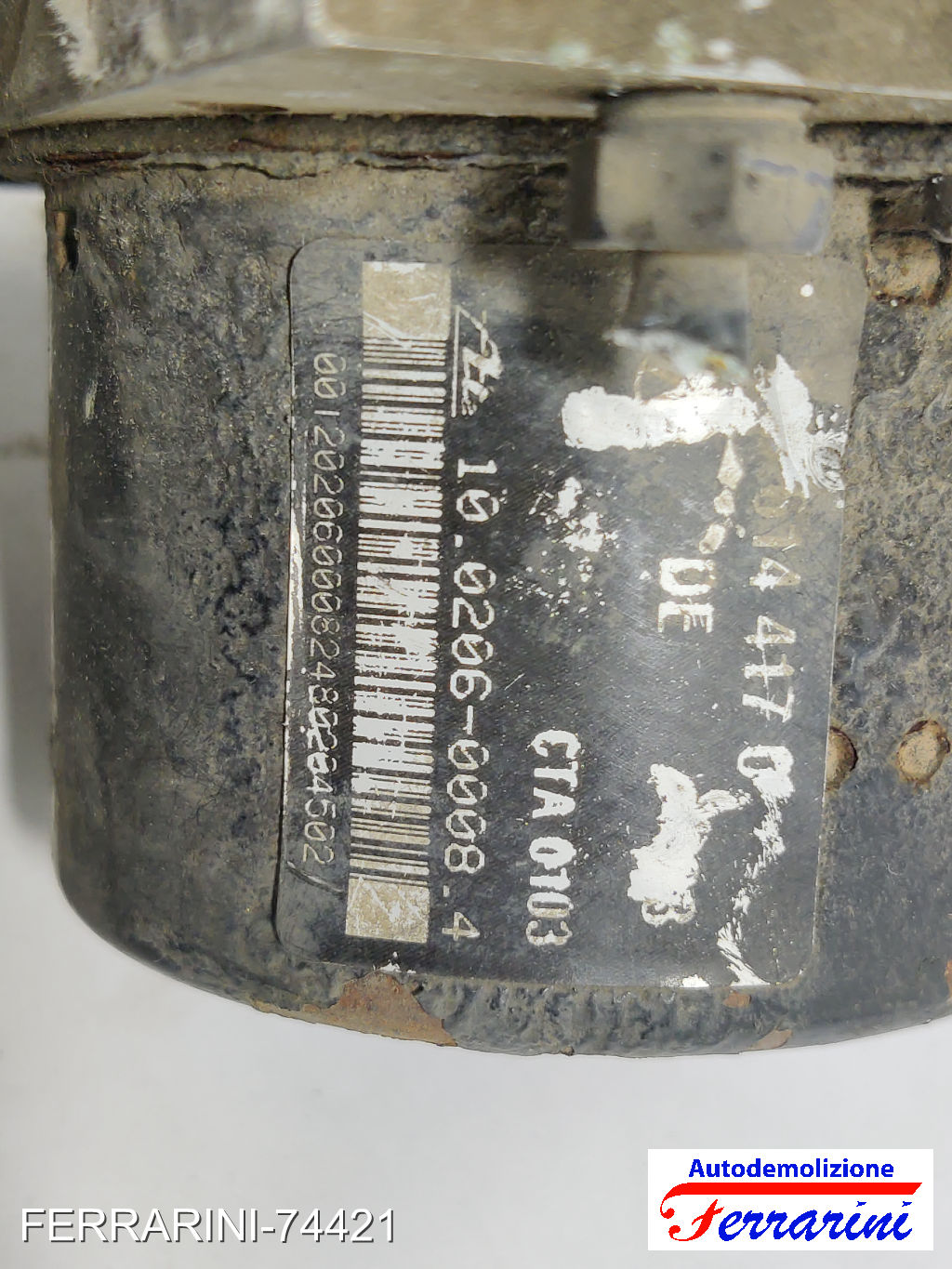 Centralina Pompa Abs AUDI A3 8L1 1.6 1996-2003 1J0614417C, 1C0907379D