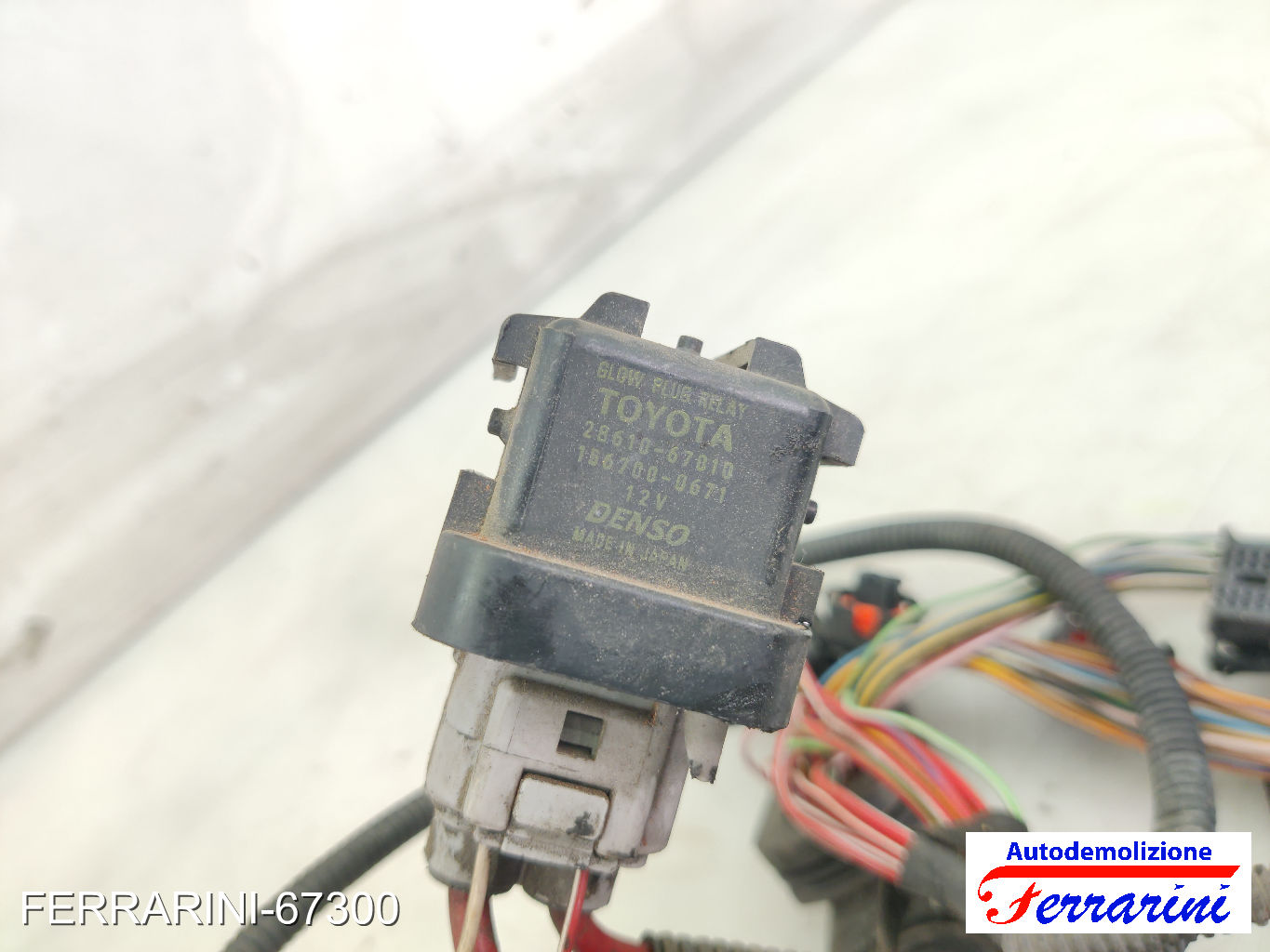 W10B16A Cablaggio Motore MINI - R50, R53 ONE 2001-2006 12517533100, 2861067810