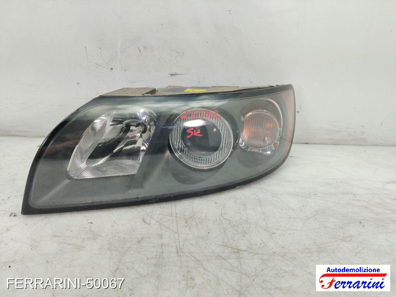 Faro Anteriore VOLVO S40 2 544 2004-2010 sinistro, sx 31335233, 30698873 12