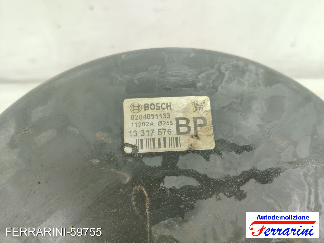 Servofreno OPEL CORSA D S07 1.2 2009-2014 13317575, 55701940, 13317576 8