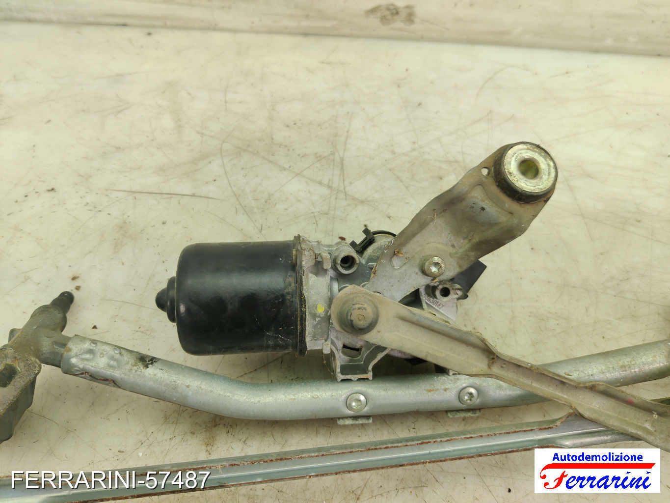 Spazzacqua Motorino Tergicristallo RENAULT MEGANE 2 KM 2005-2009 anteriore 8
