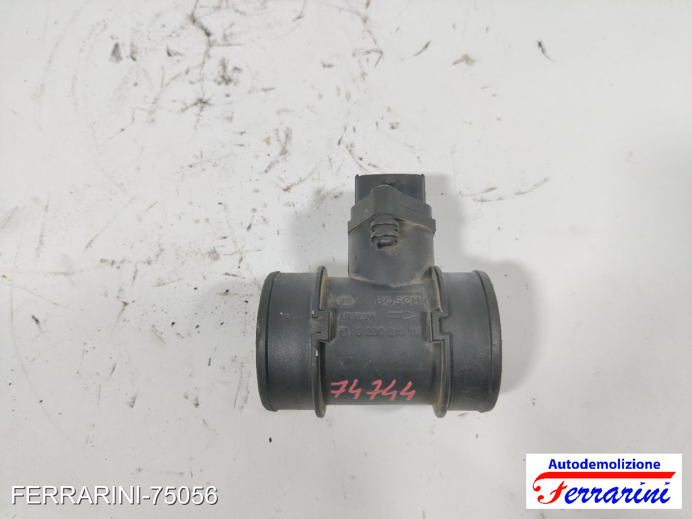 Debimetro OPEL MERIVA A X03 1.4 16V TWINPORT 2004-2010 93179927, 00280218119 11