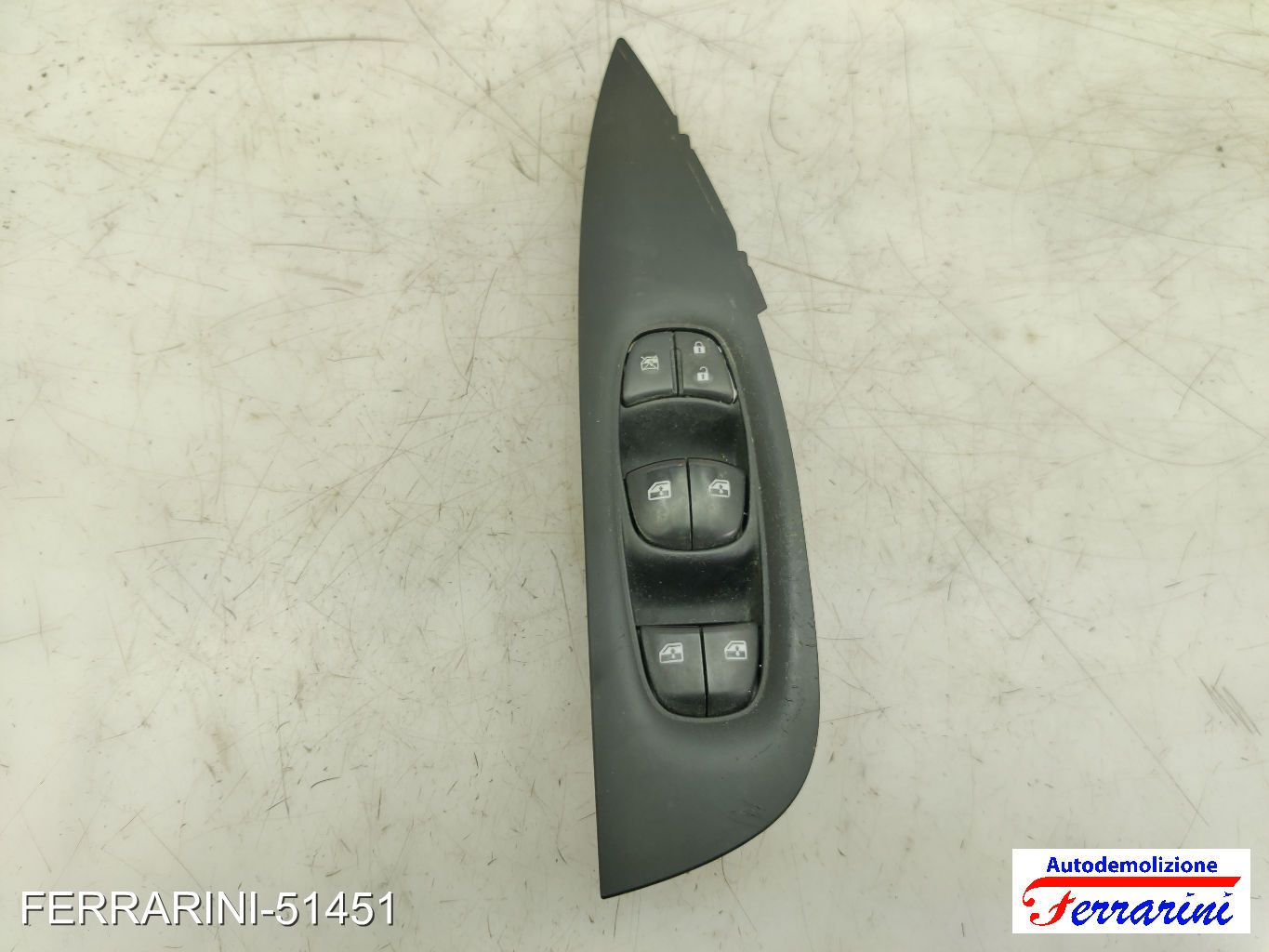 Pulsantiera Tastiera Alzavetro NISSAN QASHQAI 2 J11 2013-2023 sinistra, sx 7