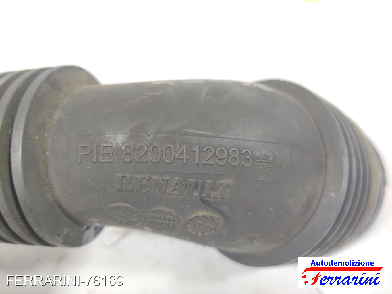 tubo aria aspirazione F9Q L8 RENAULT SCENIC 2 JM0/1 1.9 DCI 2005-2008 8200412983
