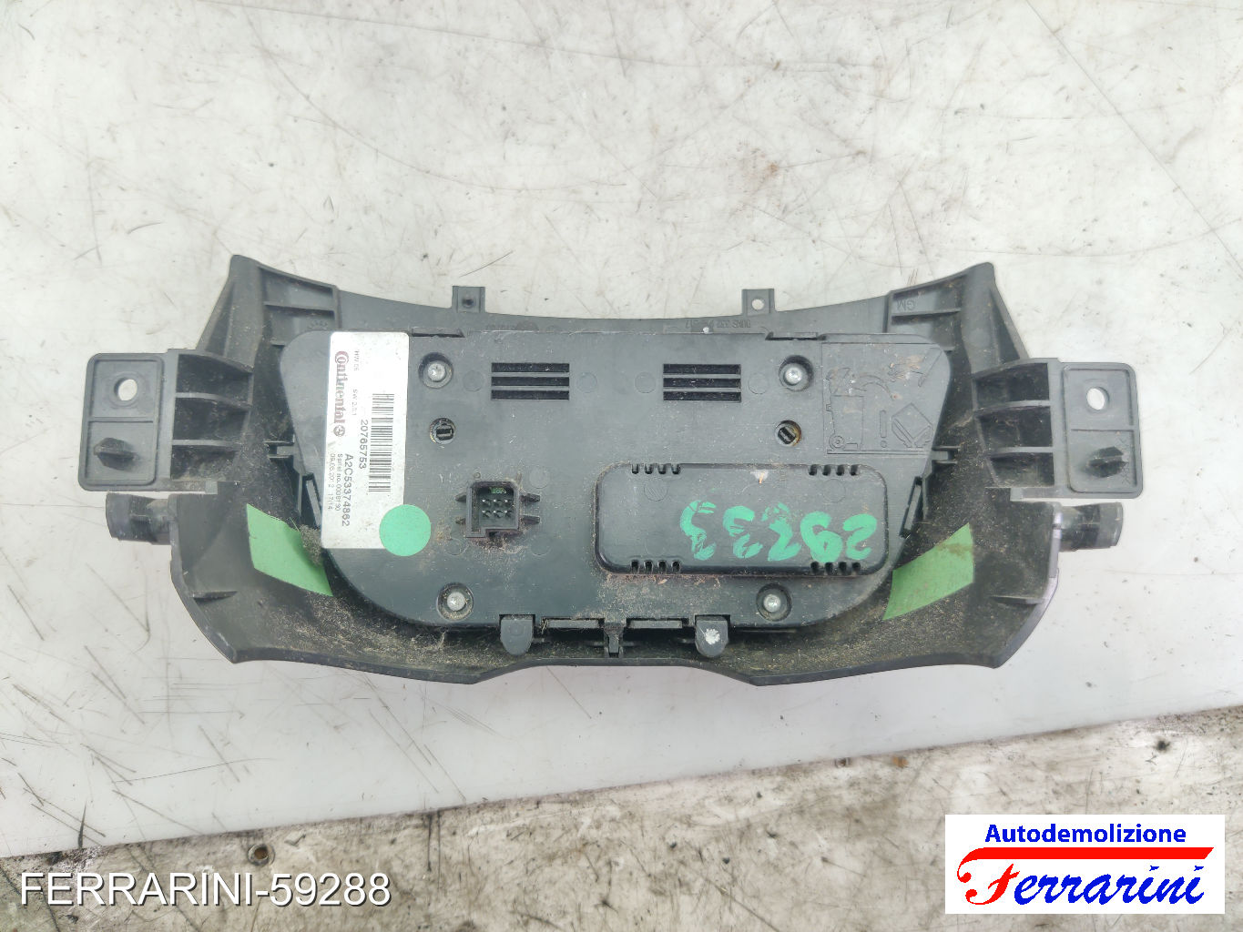 Tastiera Clima OPEL ZAFIRA TOURER C P12 2011-2023 anteriore, frontale 20765753