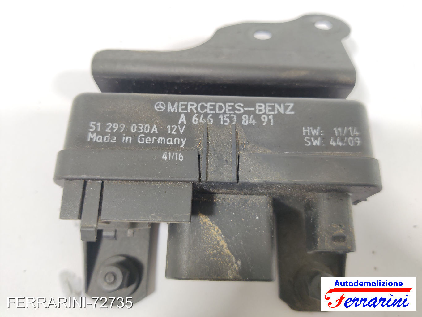 Centralina Candelette MERCEDES CLASSE C W203 C 200 CDI 2000-2003 A6461538491 6