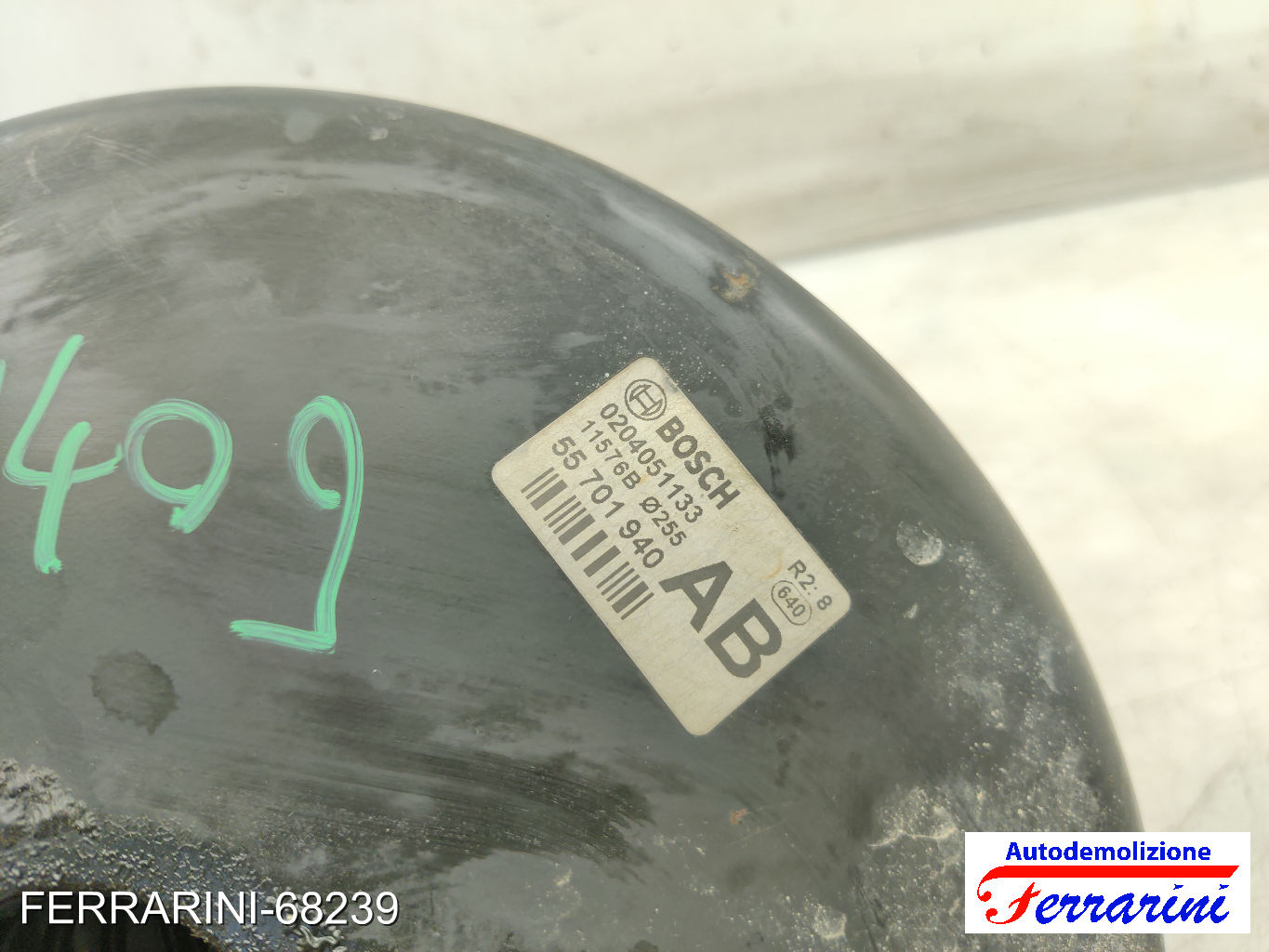 Servofreno OPEL CORSA D S07 1.2 2006-2014 55701940, 11576B, 544098 7