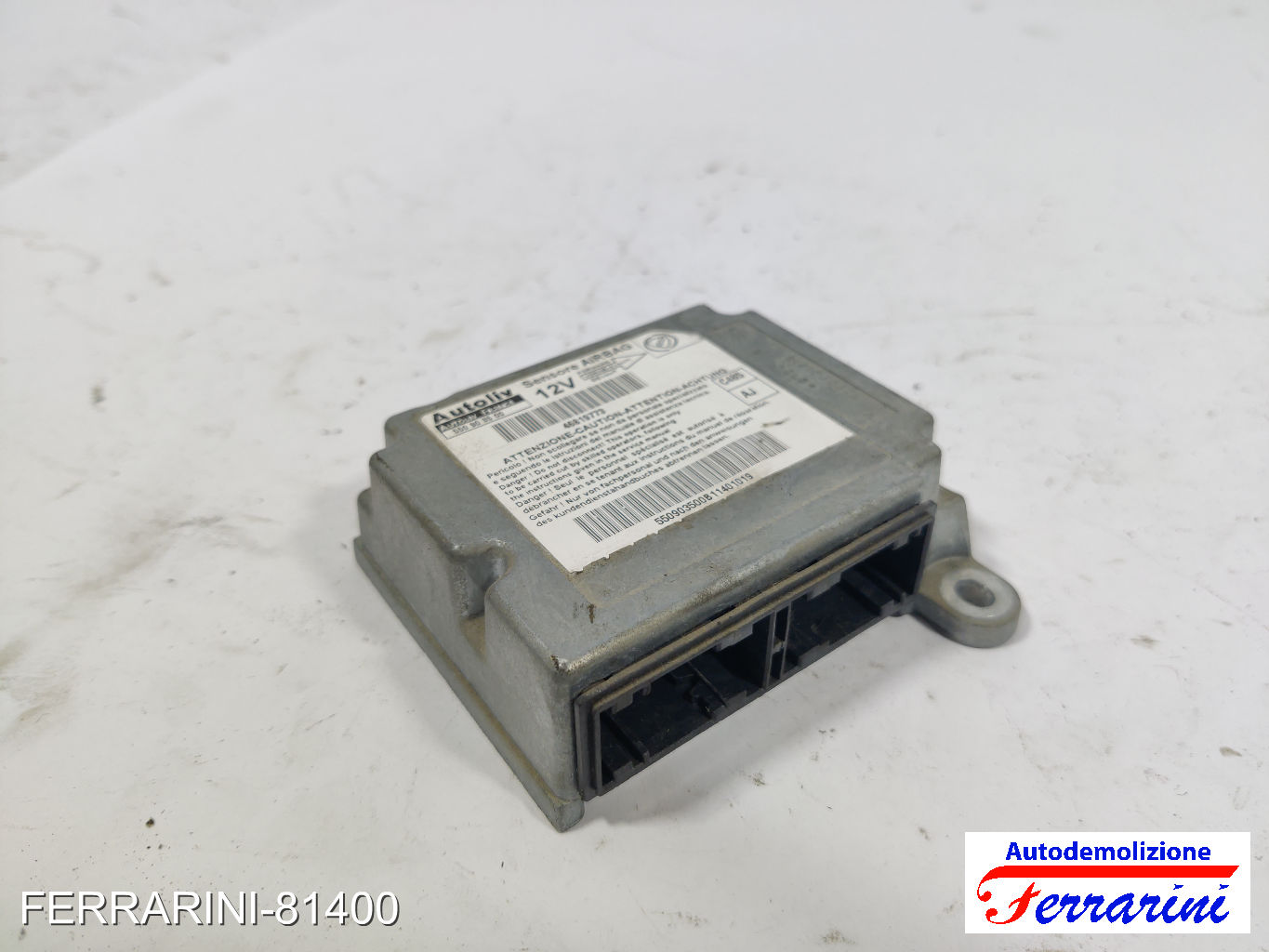 Centralina Airbag FIAT DOBLO 119, 223 2001-2010 7