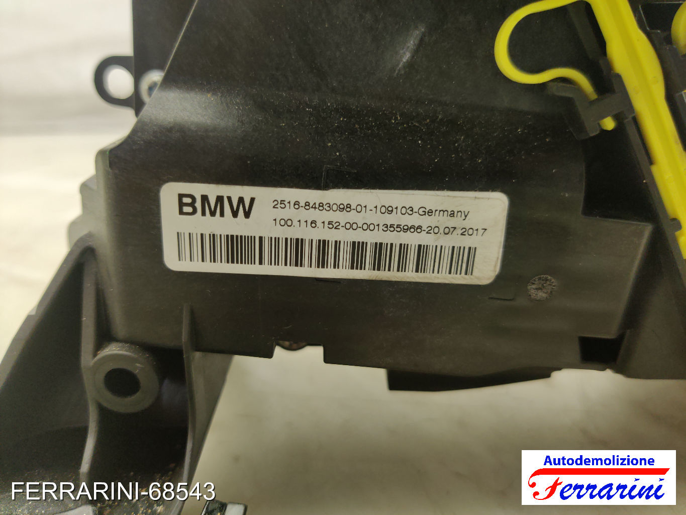 Leva Cambio Automatico BMW X1 F48 SDRIVE 18D 2015-2023 25118666826, S16607 7