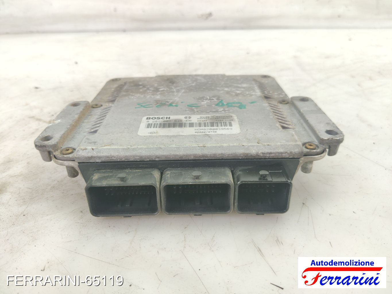 Centralina Motore RENAULT SCENIC 1 FA0, JA0/1 1.9 DCI 1999-2003 8200078730 6