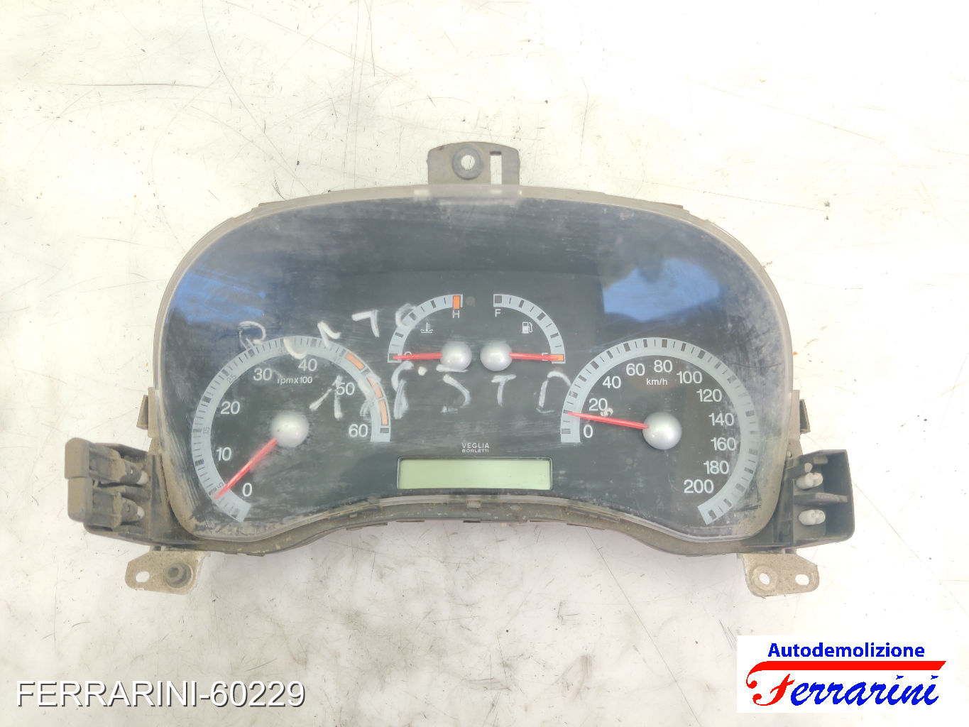 Quadro Contachilometri FIAT PUNTO 188 1.9 JTD 2001-2012 46816363, 503000344400