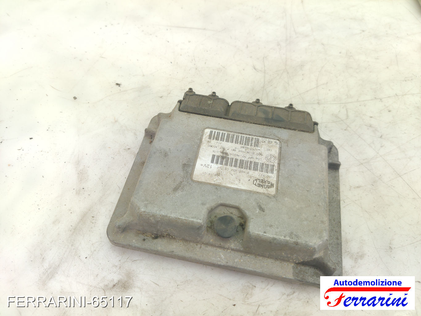 Centralina Motore FIAT SEICENTO 600 287 1.1 1998-2010 73501877, HW204, IAW4AFM7 6