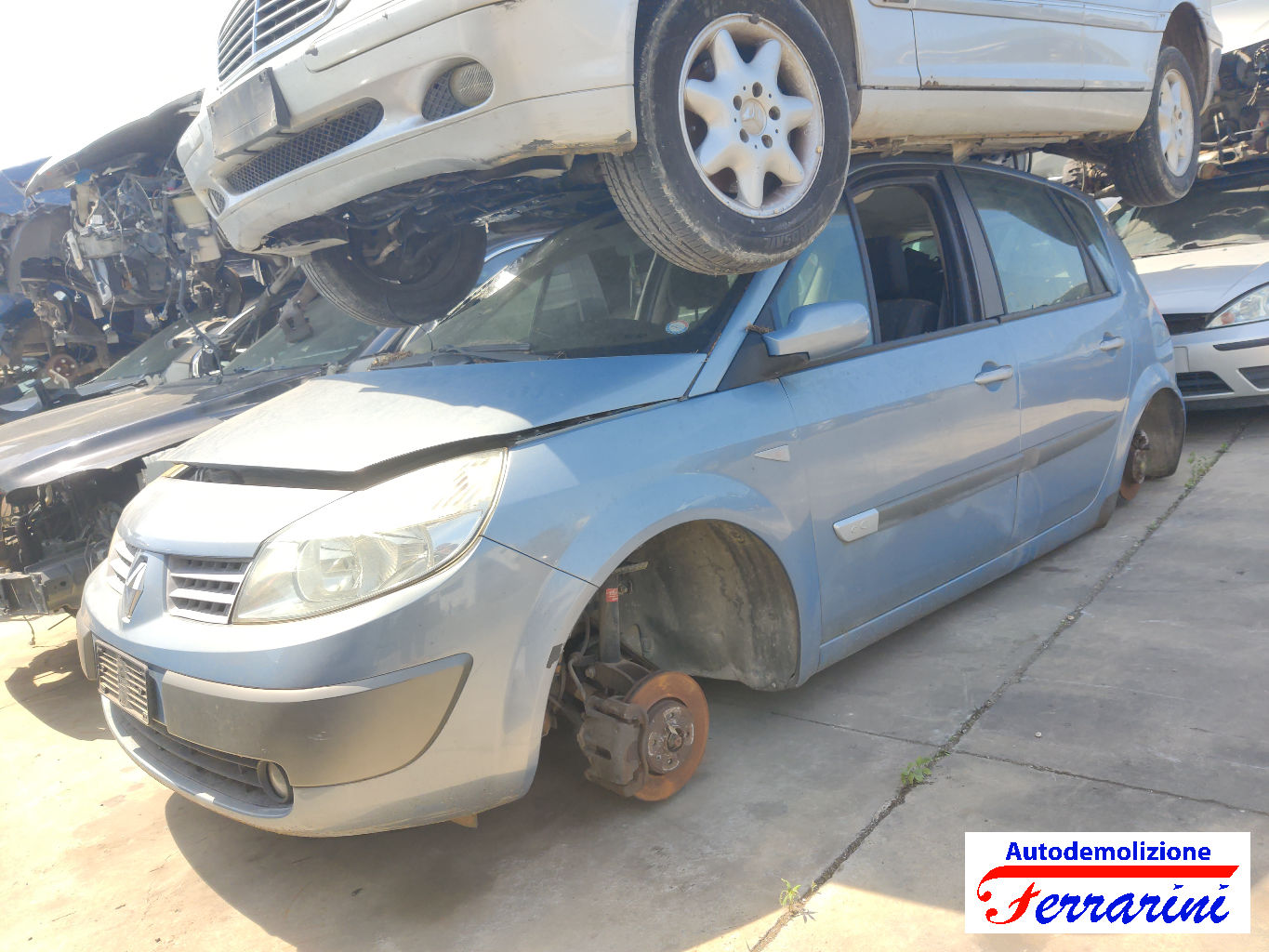 Renault Scenic 2 JM0/1 1.5 DCI 101CV 2003-2005
