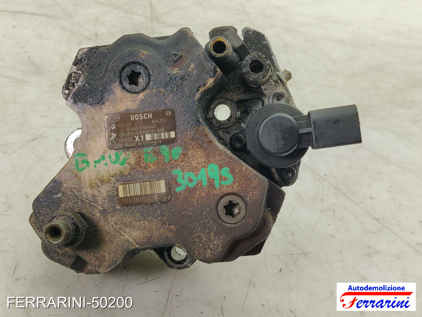 Pompa Alta Pressione Iniezione BMW 3 TOURING E91 320D 2005-2012 0445010045 8