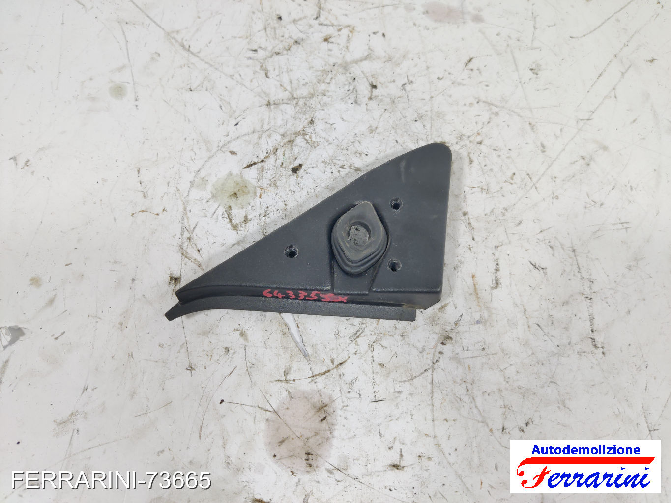 Mostrina specchietto interna sinistro FIAT CINQUECENTO 500 170 1994-1998 7