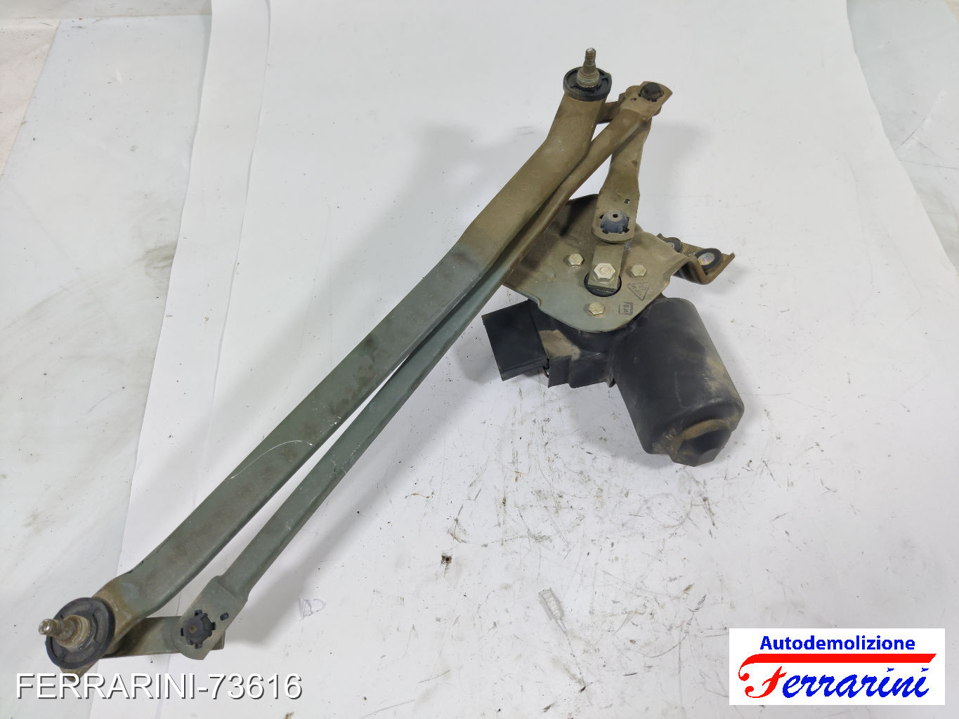 Spazzacqua Motorino Tergicristallo FIAT CINQUECENTO 500 170 1994-1998 anteriore