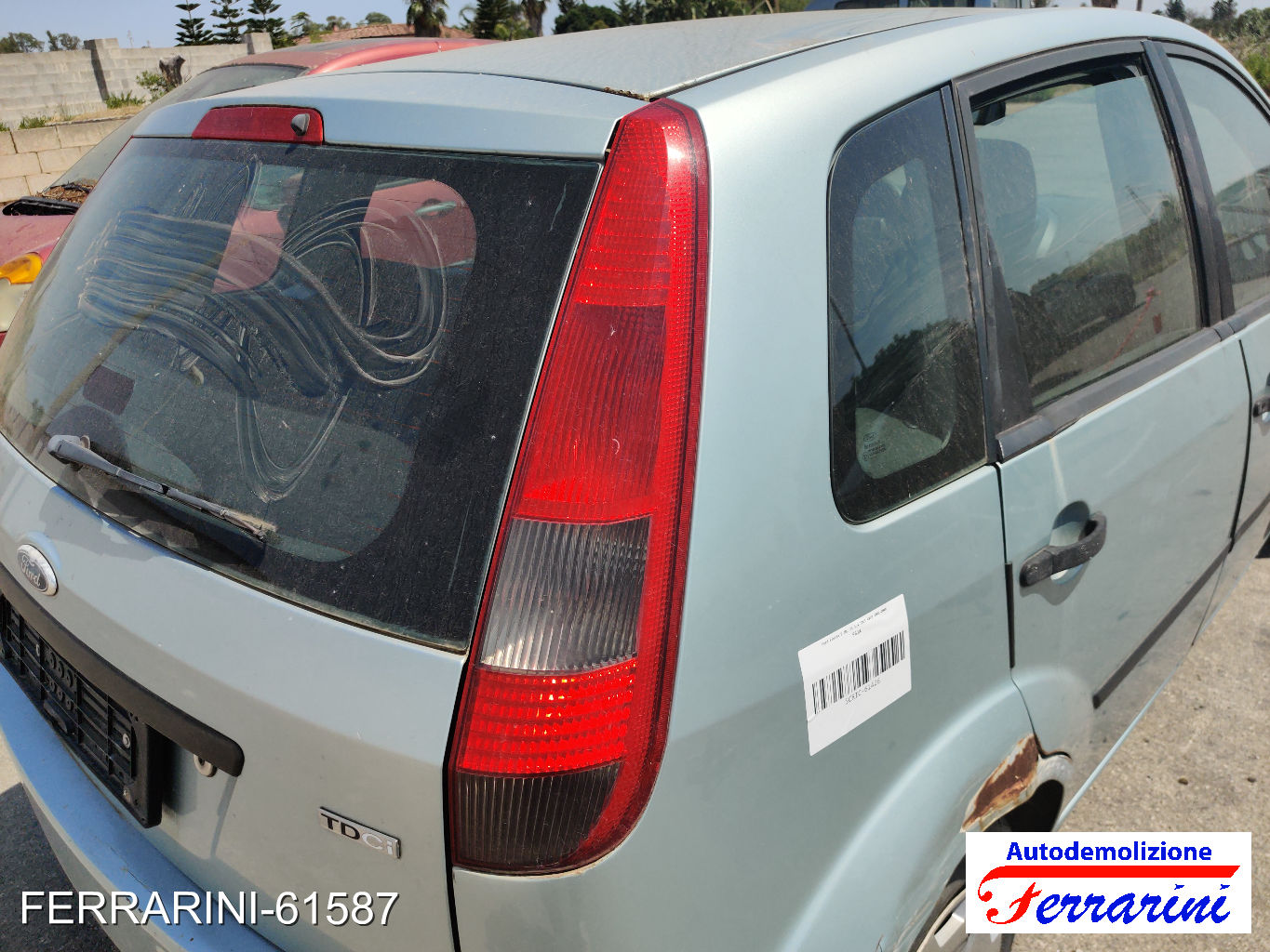 Ford Fiesta 5 JD, JH 1.4 TDCI 68CV 2001-2008