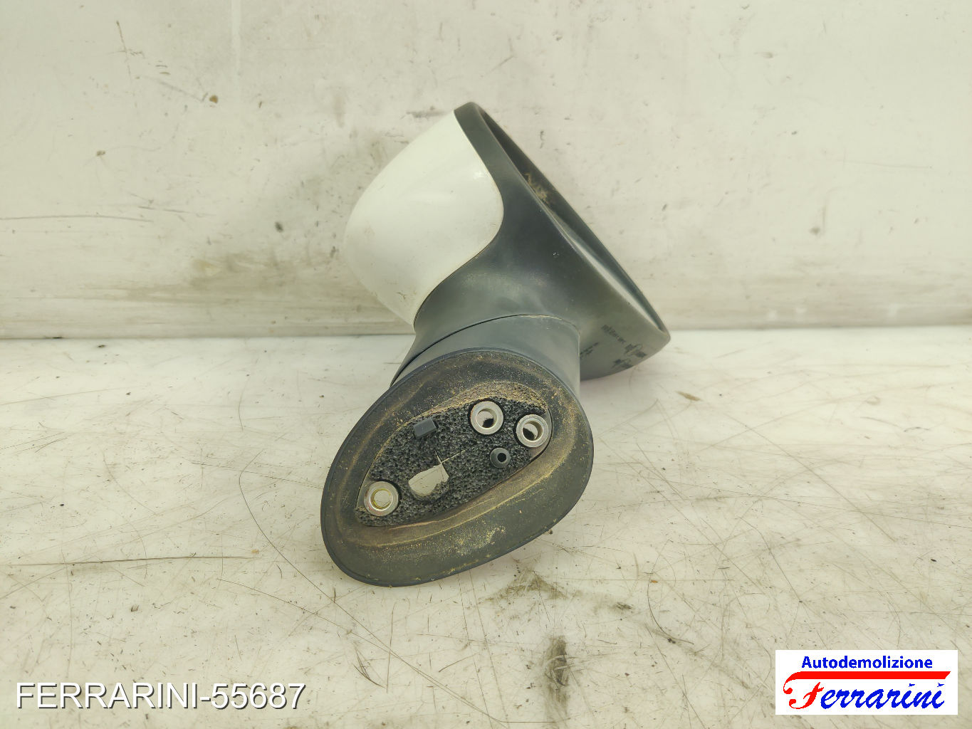 Specchietto Laterale FIAT PUNTO 199 2012-2023 destro, dx 296/A BIANCO DIVINO 11