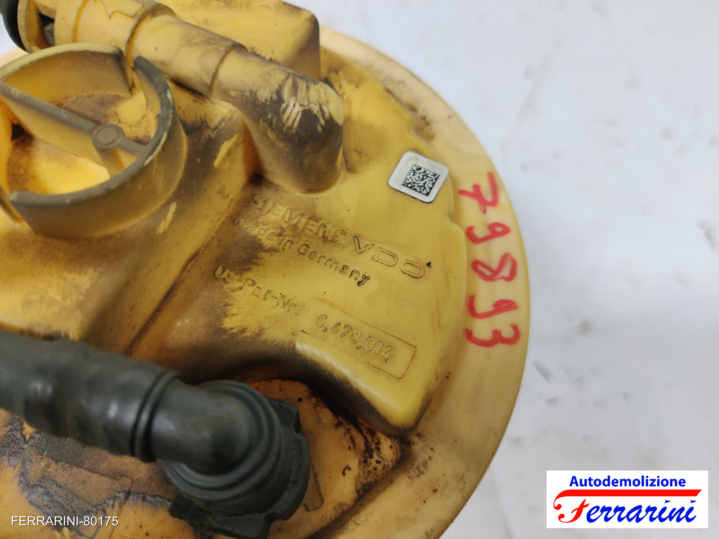 Cestello Pompa Galleggiante Serbatoio ALFA ROMEO 159 SW 939 1.9 JTDM 16V