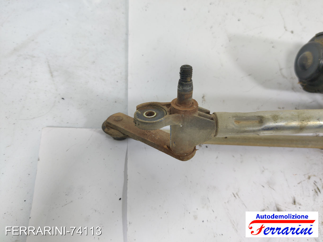 Spazzacqua Motorino Tergicristallo FIAT DOBLO 119, 223 2001-2010 anteriore 6