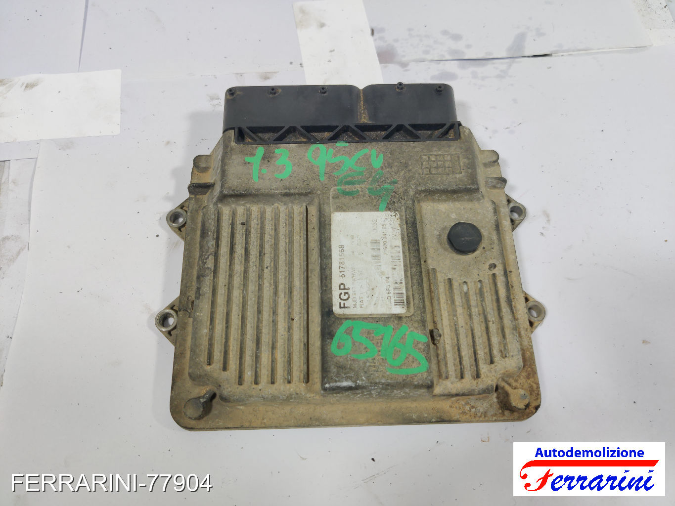 Centralina Motore FIAT GRANDE PUNTO 199 1.3 D MULTIJET 2005-2010 51781568